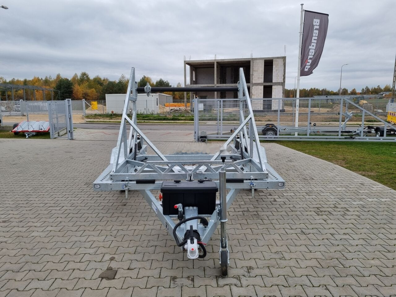 New Cable drum trailer TA-NO DRUM PRO electric winch / elektryczna wciągarka | 3500kg: picture 6