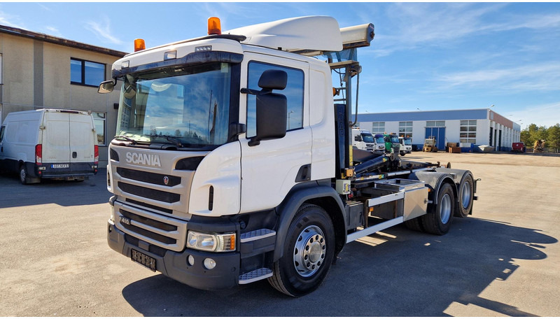 Hook lift truck Scania P410 6X2: picture 1