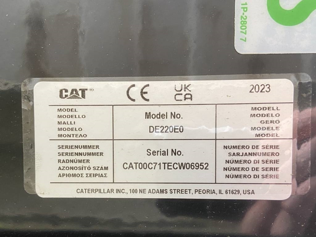 New Generator set CAT DE220E0 - 220 kVA Generator - DPX-18018: picture 21