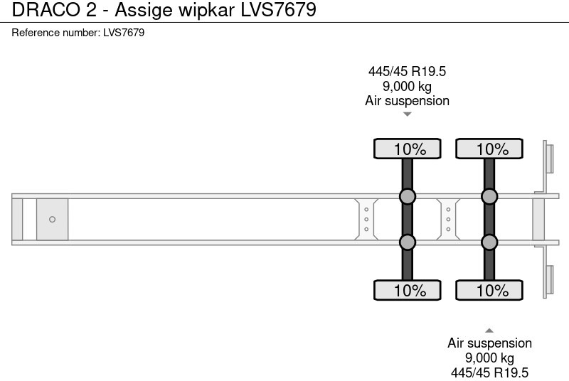 Refrigerator semi-trailer DRACO 2 - Assige wipkar: picture 19