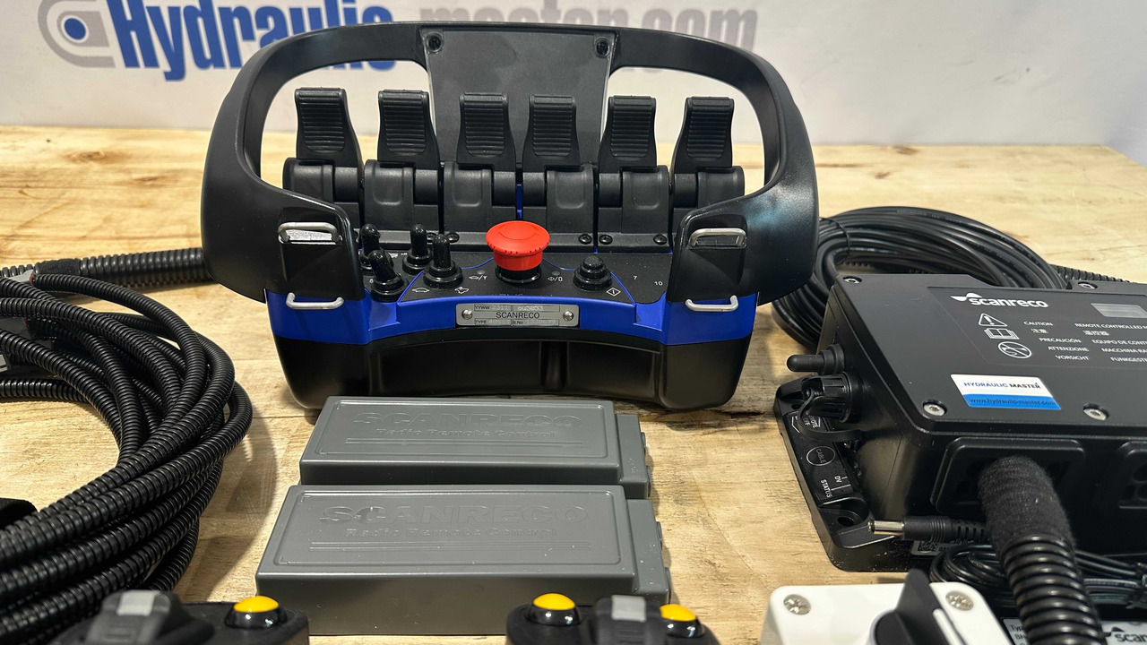 Forestry equipment Proportional Valve Walvoil DPX100 with Control Scanreco RC400 and JP Joysticks PWM for Palfinger, Kubota, Kesla: picture 18