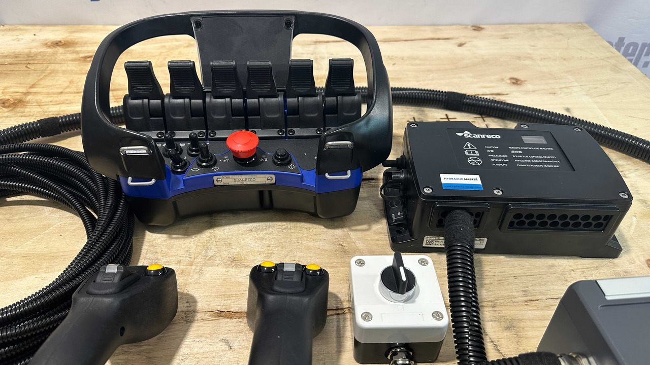 Forestry equipment Proportional Valve Walvoil DPX100 with Control Scanreco RC400 and JP Joysticks PWM for Palfinger, Kubota, Kesla: picture 14