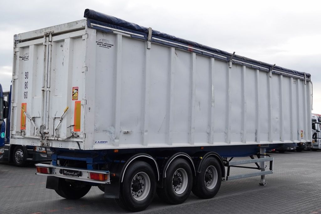 Curtainsider semi-trailer Kaiser WYWROTKA 55 m3 / ALUMINIOWA / WAGA: 5900 KG / SP: picture 7