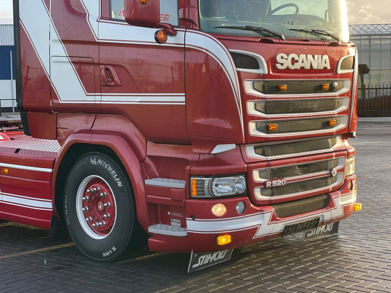 Tractor unit Scania R520 6X2/4, VOLLUCHT, SHOWTRUCK, LEER, RETARDER.: picture 11