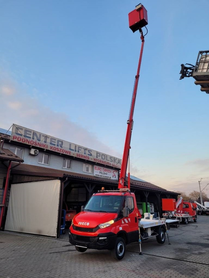 Truck mounted aerial platform GSR E 169TR - Iveco Daily 35S12 - bucket truck boom: picture 8