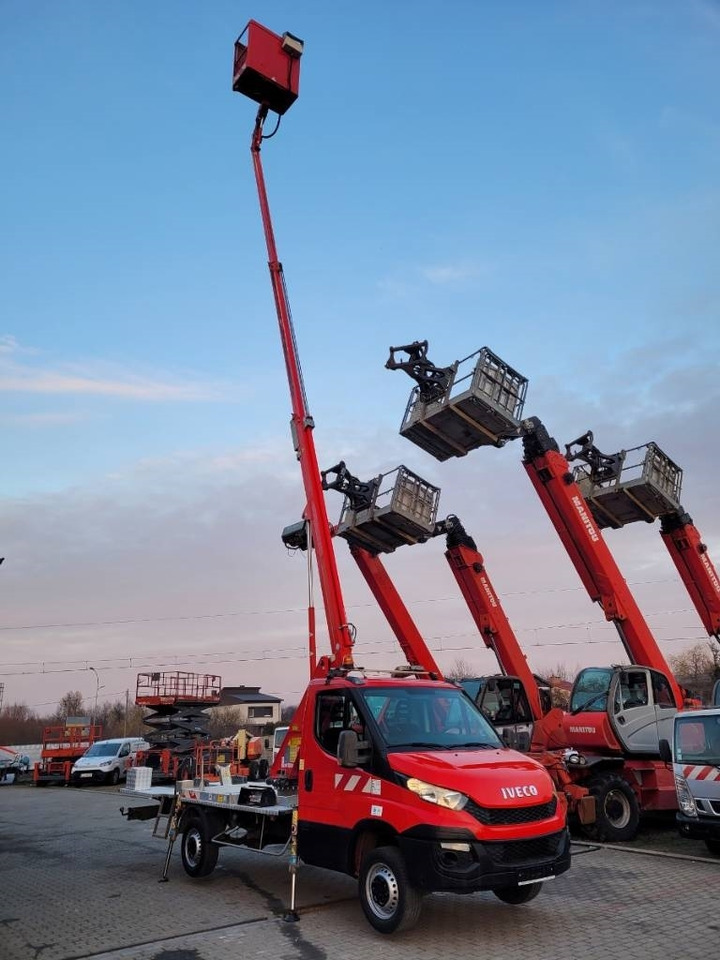 Truck mounted aerial platform GSR E 169TR - Iveco Daily 35S12 - bucket truck boom: picture 9