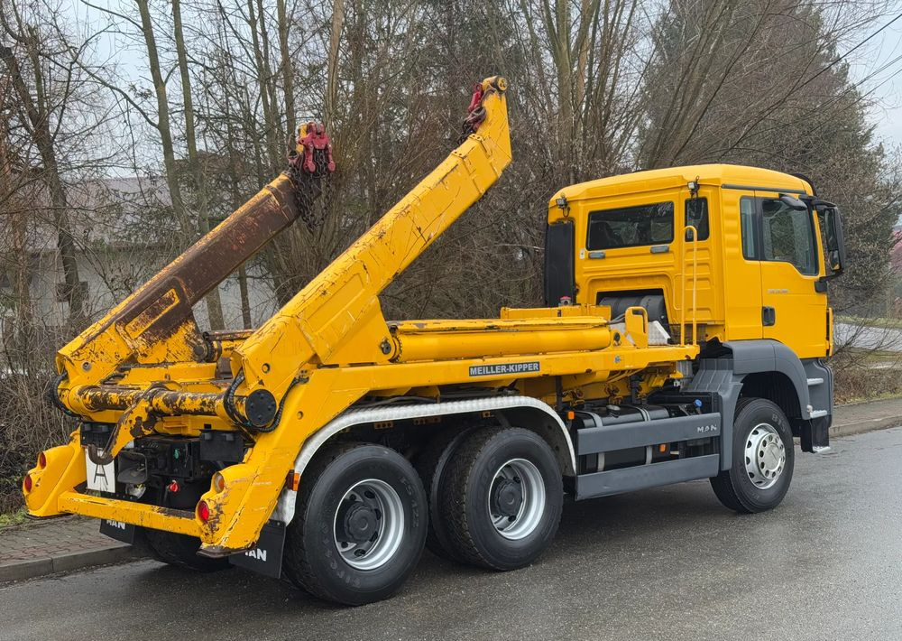 Skip loader truck MAN * Sprowadzony * MAN TGS * 6x4 * Bramowiec * Bardzo Dobry Stan * Meiller Kiper *: picture 11