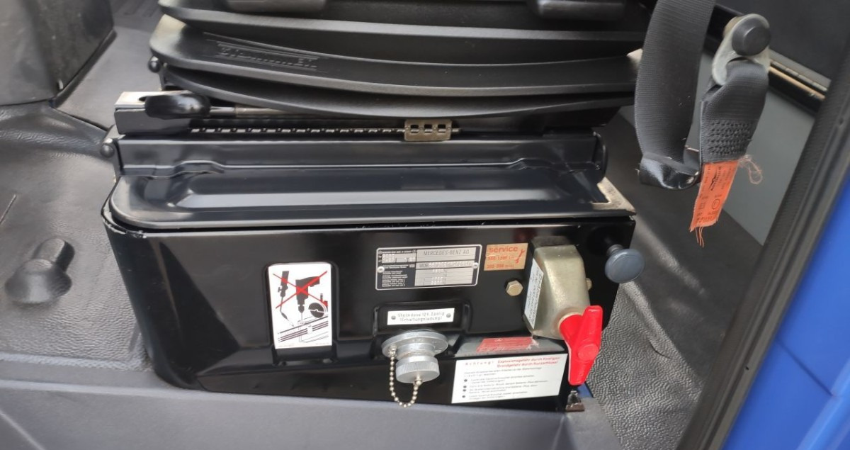 Curtain side van, Combi van Mercedes-Benz 508D KACZKA Dubel-Kabina 7 osobowy UNIKAT: picture 10