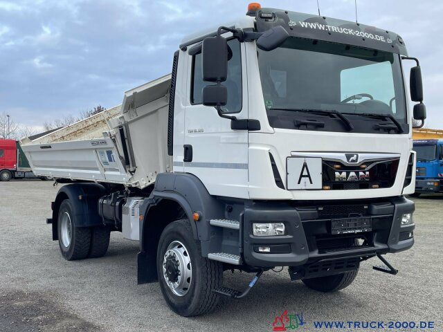 Tipper MAN TGM 18.320 4x4 Meiller 3 S. Kipper Nur 62795 KM: picture 9