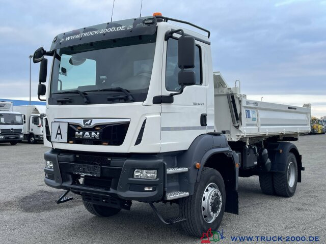 Tipper MAN TGM 18.320 4x4 Meiller 3 S. Kipper Nur 62795 KM: picture 13