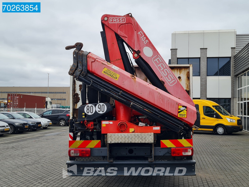 Dropside/ Flatbed truck, Crane truck DAF CF85.410 6X4 Fassi F155A.0.23 kran Cane Retarder Big-Axle Euro 5: picture 15