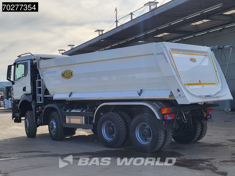 New Tipper MAN TGS 41.480 8X6 20m3 Meiller Big-Axle Automatic Steelsuspension Euro 6: picture 15