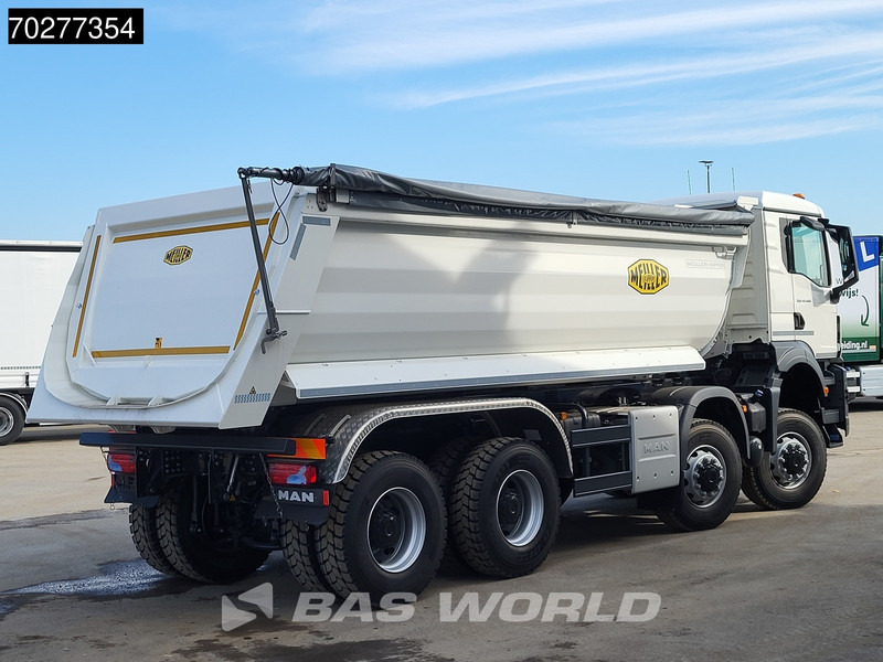 New Tipper MAN TGS 41.480 8X6 20m3 Meiller Big-Axle Automatic Steelsuspension Euro 6: picture 17