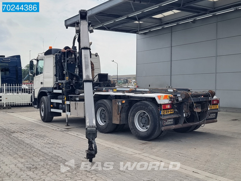 Hook lift truck, Crane truck Volvo FMX 460 6X6 HMF 1643-Z2 kran Crane VEB+ Hydrodrive Big-Axle Lenkachse: picture 7