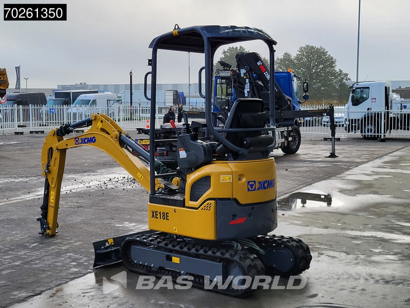 New Mini excavator XCMG XE18 E 2 YEARS FACTORY WARRANTY - KUBOTA ENGINE: picture 7