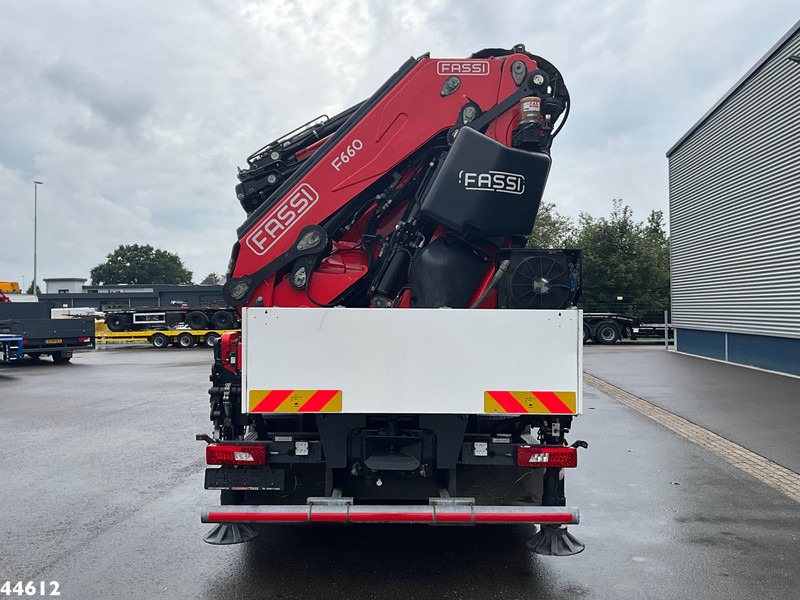 Crane truck Scania G 450 8x4 Euro 6 Fassi 66 Tonmeter laadkraan + Fly-jib Just 176.555 Km!: picture 6