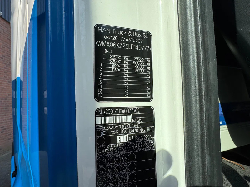 Leasing of MAN TGX 18.470 4X2 BLS XXL 9T Vooras 2x Tank Hydraulic NL Truck MAN TGX 18.470 4X2 BLS XXL 9T Vooras 2x Tank Hydraulic NL Truck: picture 11