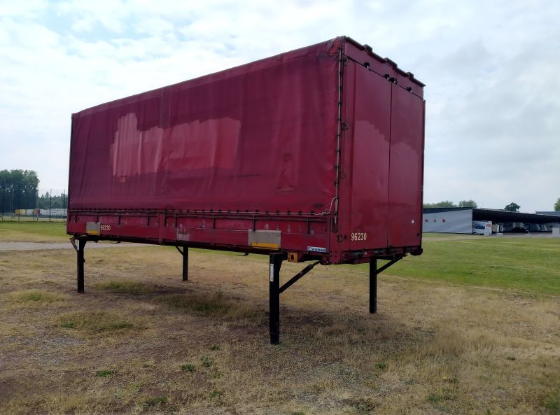 Curtainside swap body Krone Wechselpritsche mit Bordwänden und Plane, BDF-System, 7.450 mm lang.: picture 6