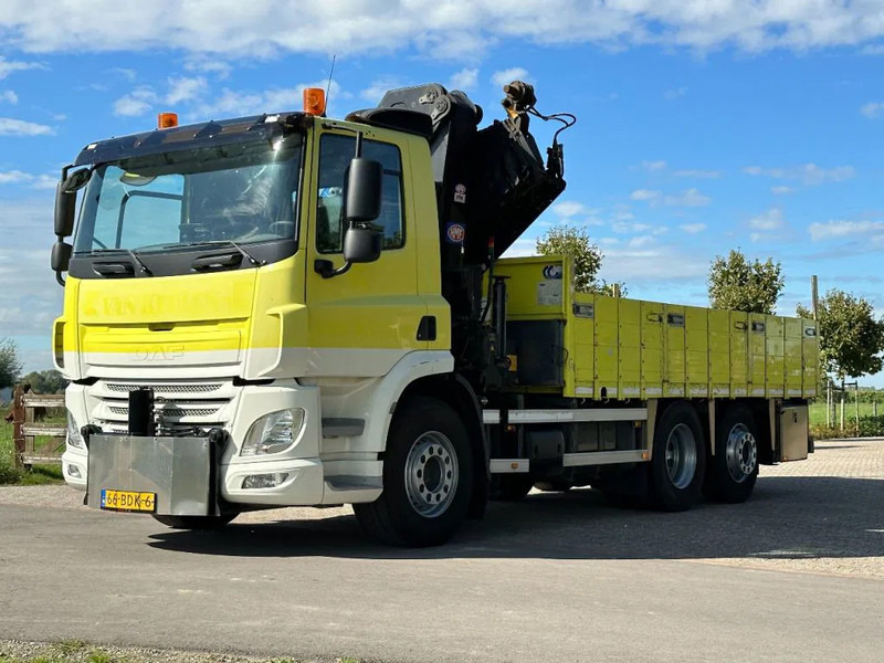 Crane truck DAF CF 290 FAN !!HMF 32TM RADIO REMOTE!! FRONT STAMP!! 209tkm!!EURO6!!: picture 6