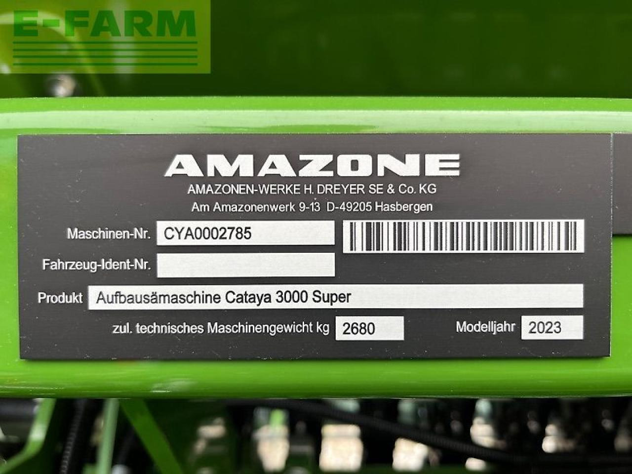 Seed drill Amazone cataya 3000 super: picture 6