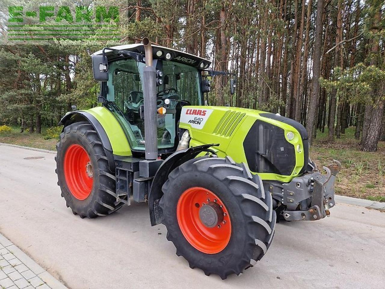 Farm tractor CLAAS arion 640 cebis CEBIS: picture 6