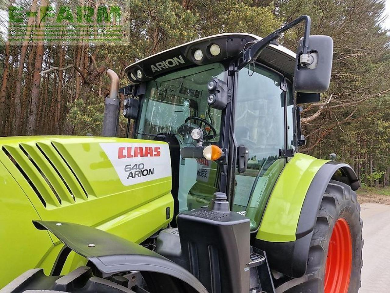 Farm tractor CLAAS arion 640 cebis CEBIS: picture 34