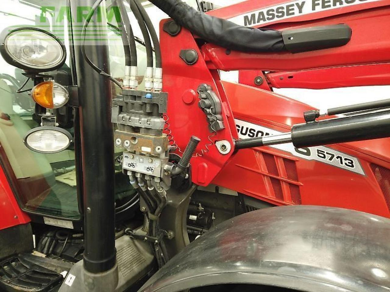 Farm tractor Massey Ferguson 5713 s efficient: picture 14