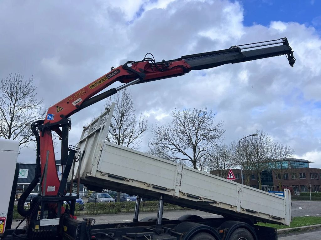 Crane truck, Tipper Volvo FE 320 6X2 EURO 4 + PALFINGER PK12502 + REMOTE +: picture 6