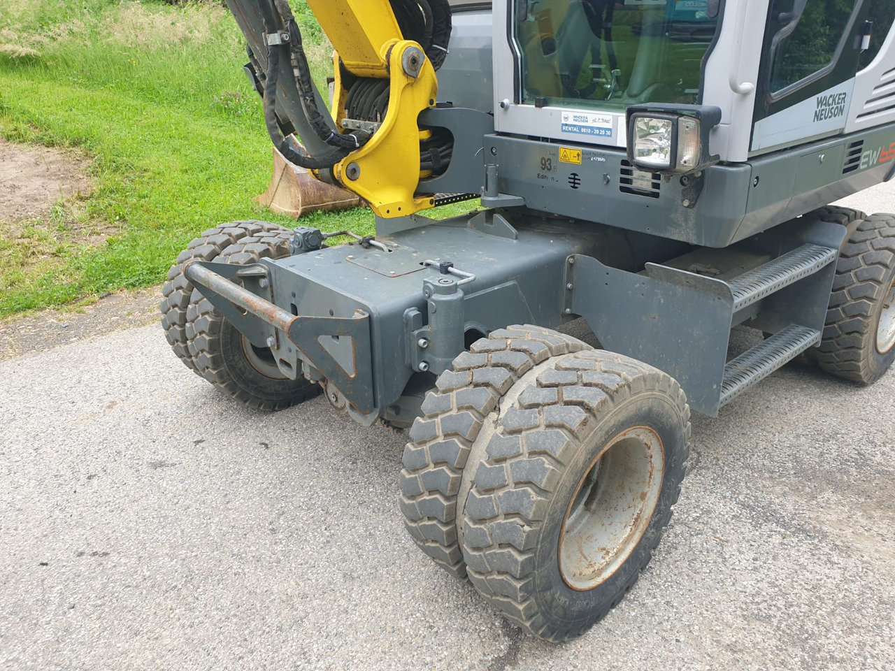 Wheel excavator Wacker Neuson EW 65: picture 8