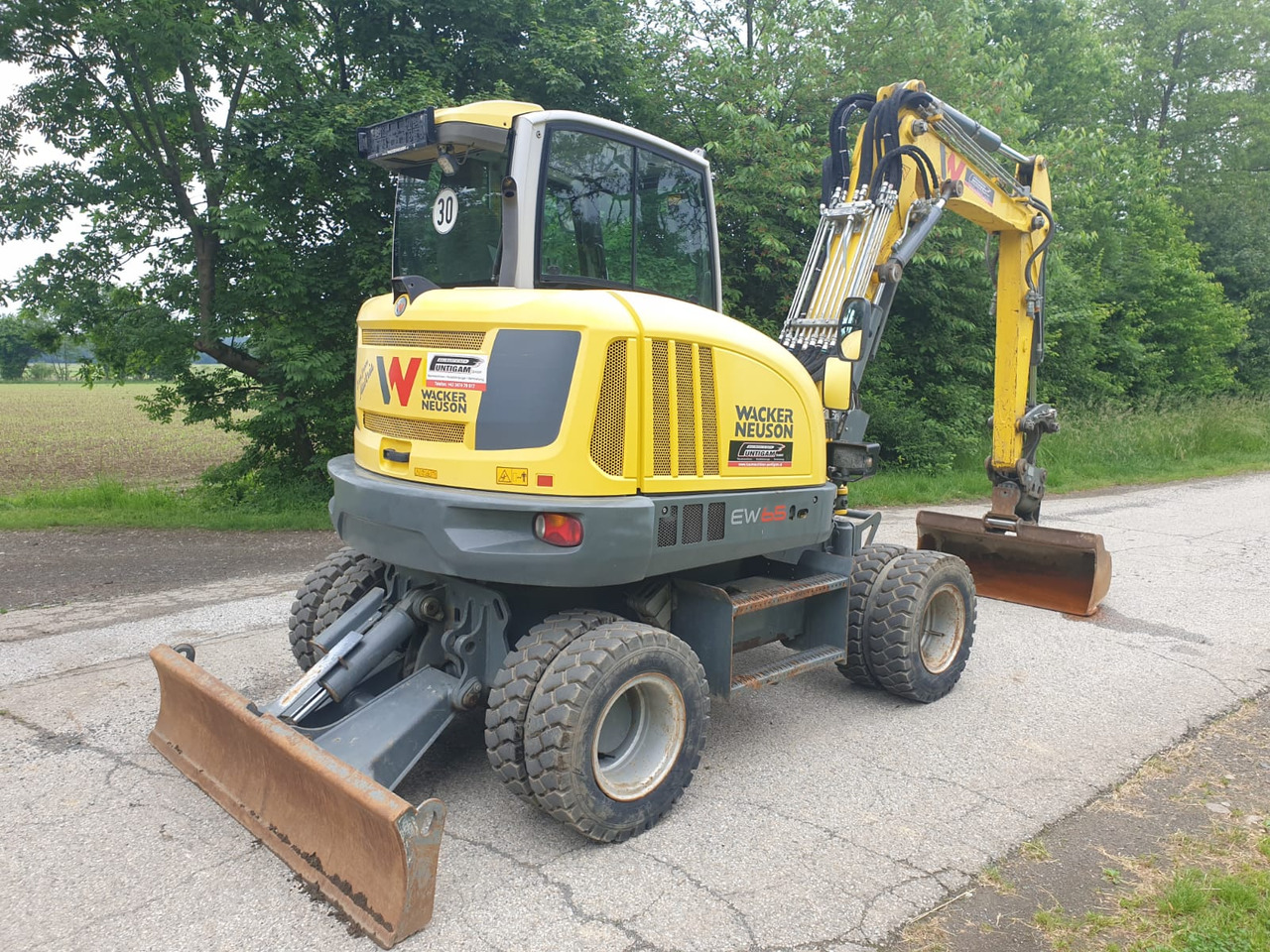 Wheel excavator Wacker Neuson EW 65: picture 7