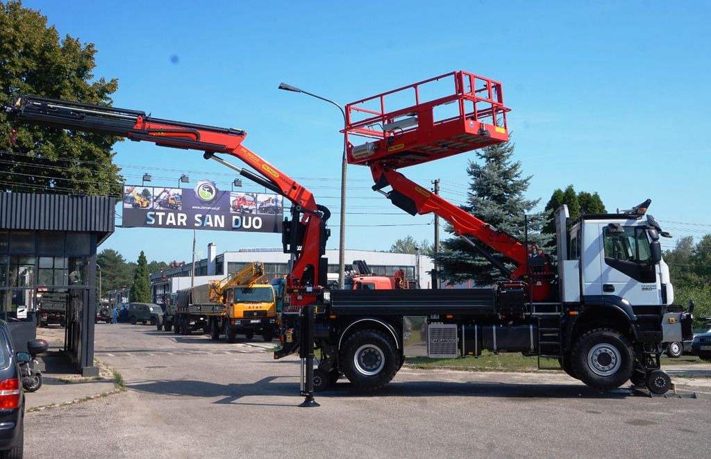 Truck mounted aerial platform Iveco TRAKER 4x4 RAIL ROAD PALFINGER SCHIENEN TWO WAY: picture 9