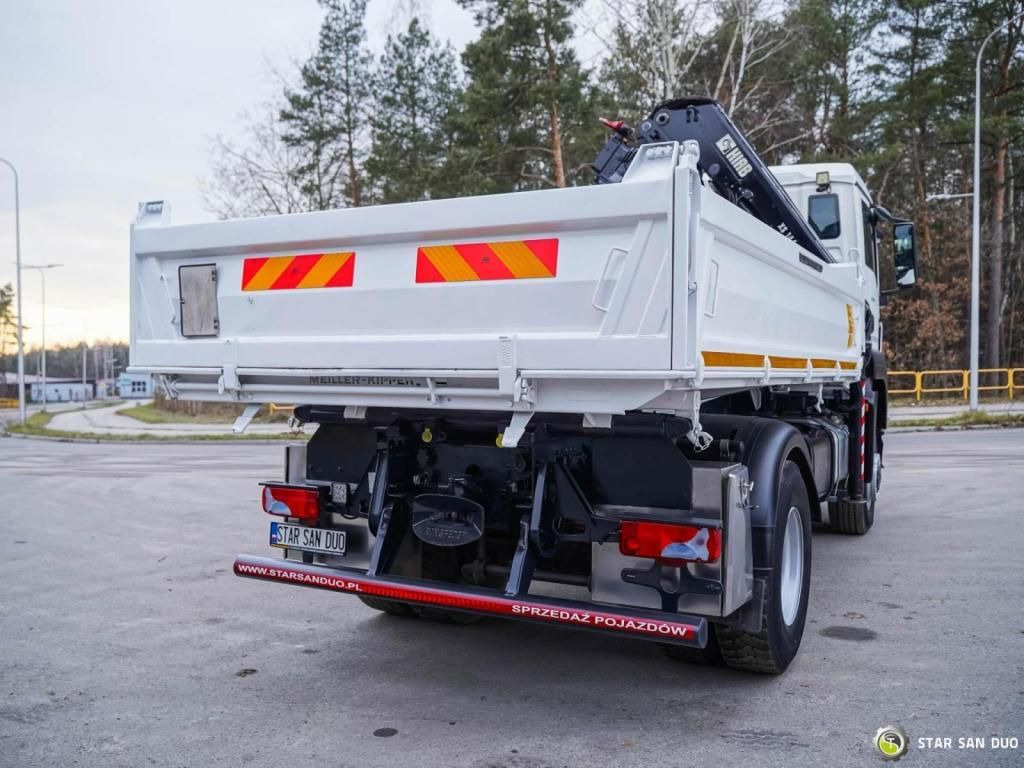 Tipper MAN  TGS 18.360 4x4 HIAB 144 E-4 Crane Kipper: picture 10