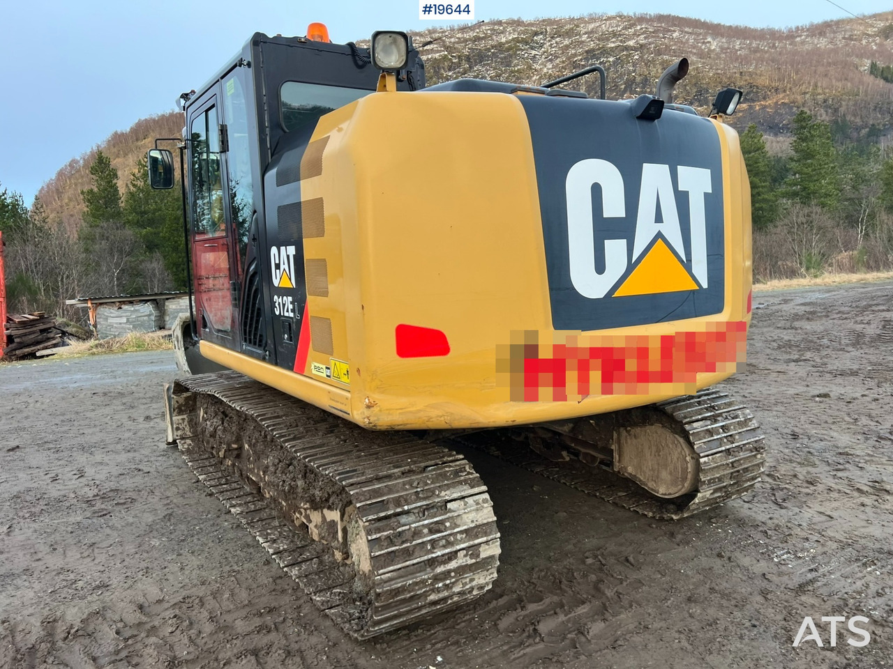 Excavator Caterpillar 312EL: picture 37