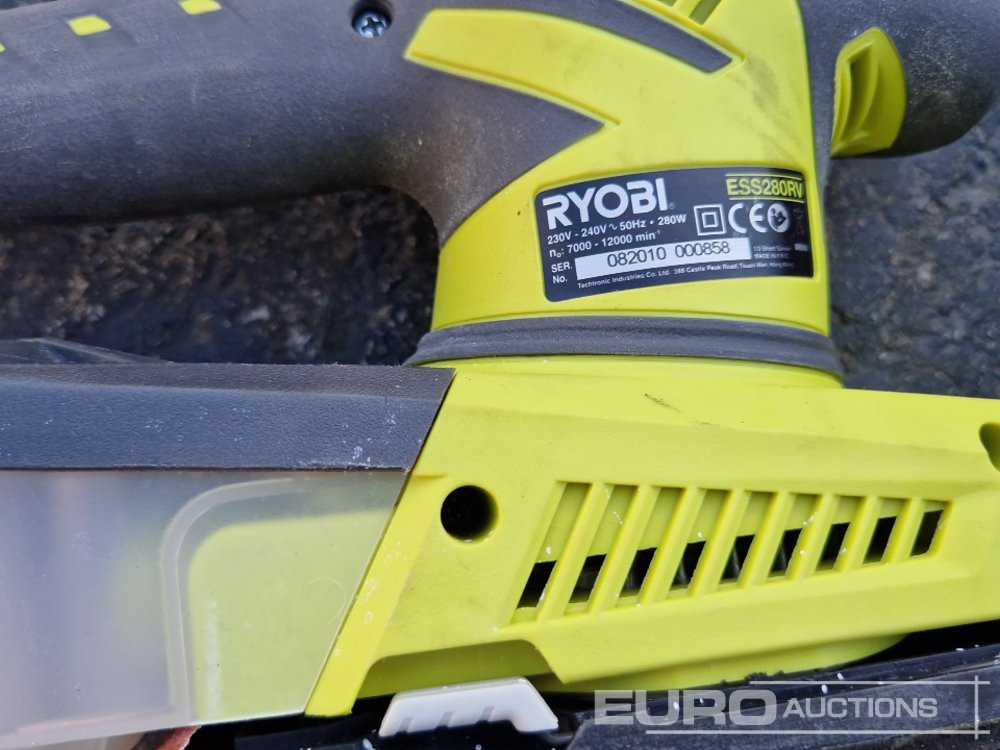 Construction equipment Einhell Eibhell Sander 230Volt 100W, Ryobi Sander 230Volt 280W / Lijadora Eléctrica: picture 8