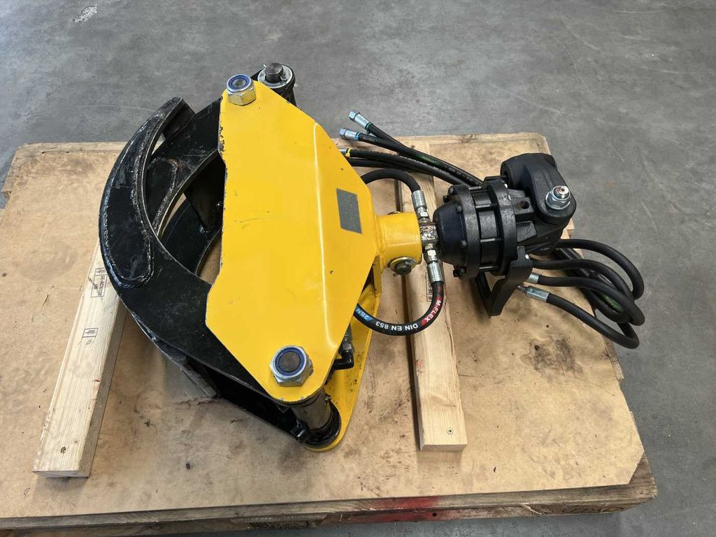 Grapple DORN-TEC TopGrip M Holzzange Holzgreifer Rotator: picture 6