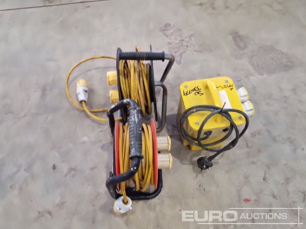 Construction equipment 110 Volt Transformer, 110 Volt Extention Leads (3 of): picture 6