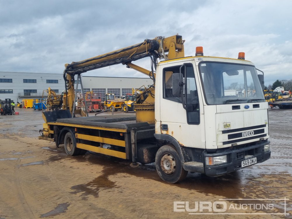 Truck mounted aerial platform 1998 Iveco 4x2 Access Platform Truck, Stabilisers, Manual Gearbox (DVLA SCRAPPED MARKER): picture 7