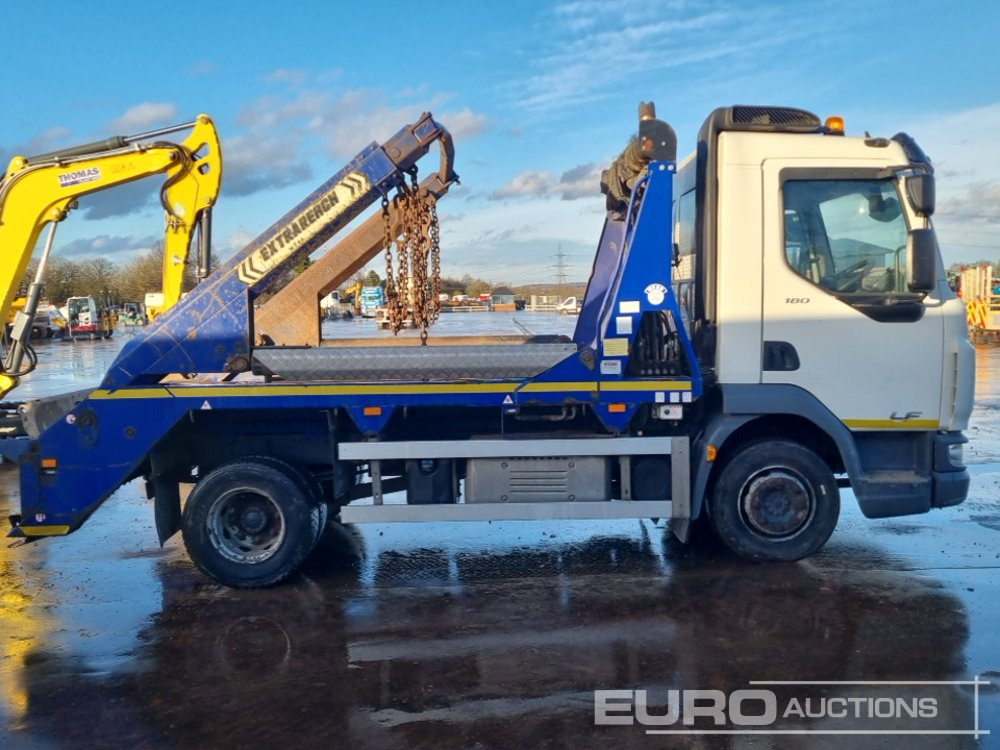 Skip loader truck 2019 DAF LF180: picture 6