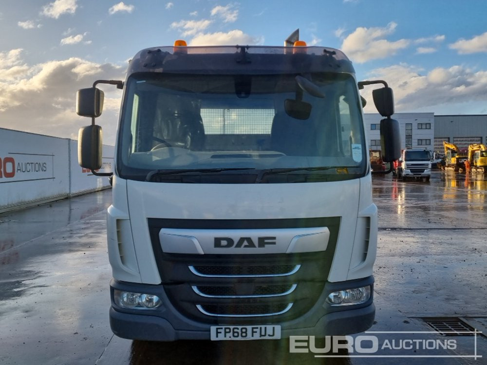 Skip loader truck 2019 DAF LF180: picture 8