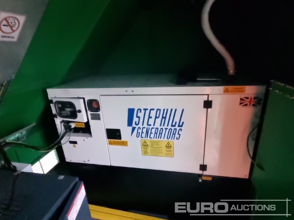 Generator set Ajc trailers Static Hybrid Solar Panel Generator, Stephill 24kVA Generator: picture 28