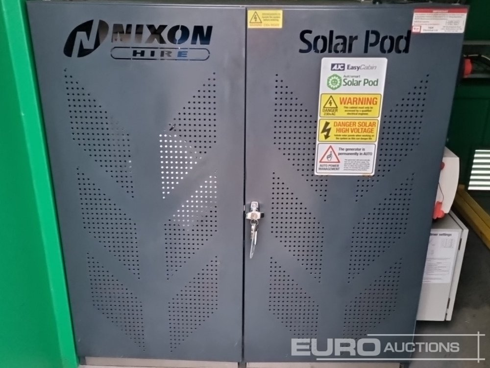 Generator set Ajc trailers Static Hybrid Solar Panel Generator, Stephill 24kVA Generator: picture 19