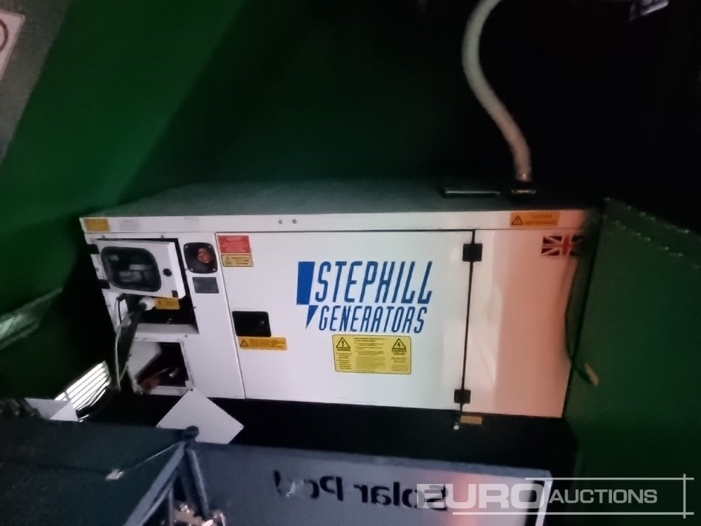 Generator set Ajc trailers Static Hybrid Solar Panel Generator, Stephill 24kVA Generator: picture 28