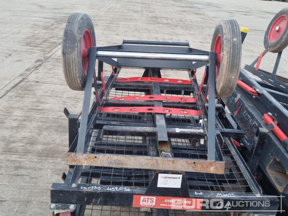 Construction equipment Armorgard Wheeled Pipe Racking (4 of), Spool Cart (2 of),: picture 15