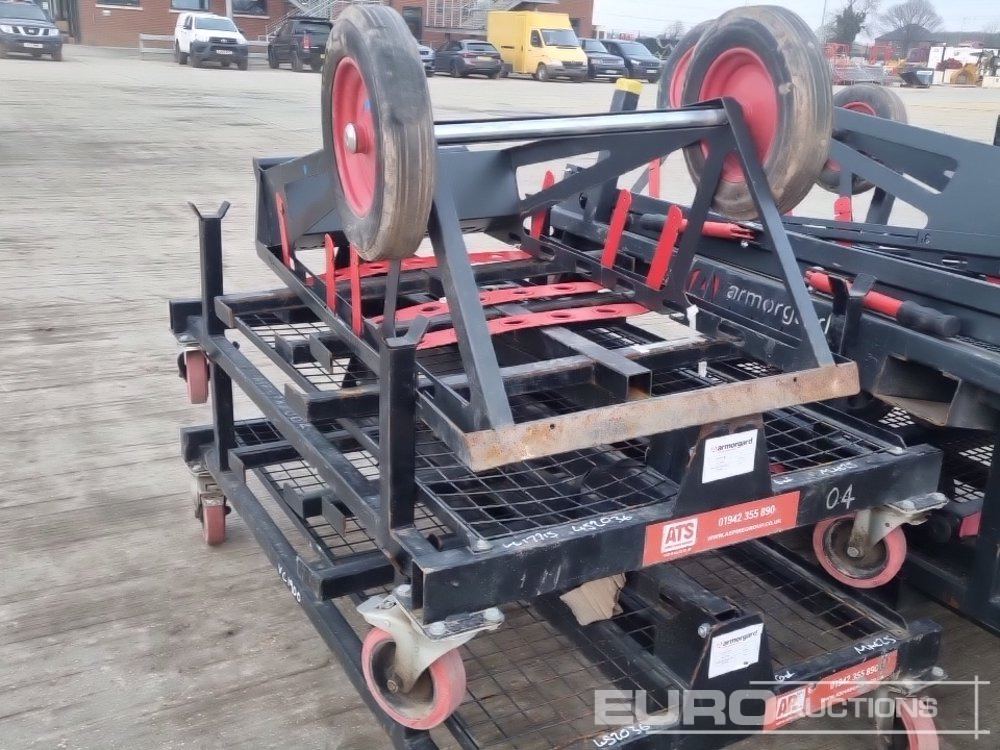 Construction equipment Armorgard Wheeled Pipe Racking (4 of), Spool Cart (2 of),: picture 13