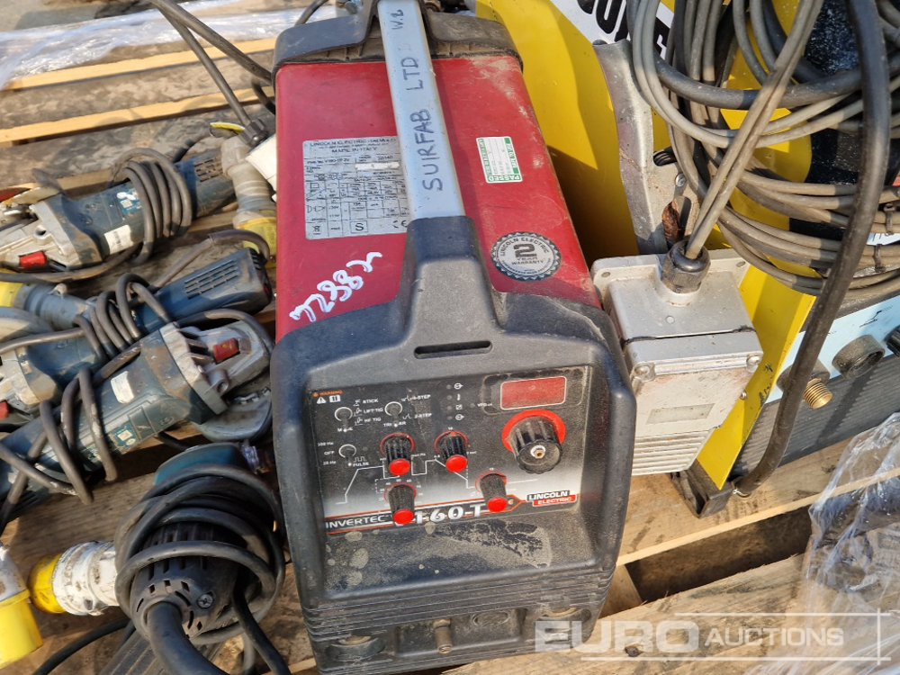 Construction equipment Cobel Welder Generator, Invertec V160 Welder Generator, Makita 110 Volt Angle Grinder (5 of): picture 11