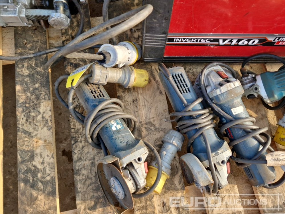 Construction equipment Cobel Welder Generator, Invertec V160 Welder Generator, Makita 110 Volt Angle Grinder (5 of): picture 10