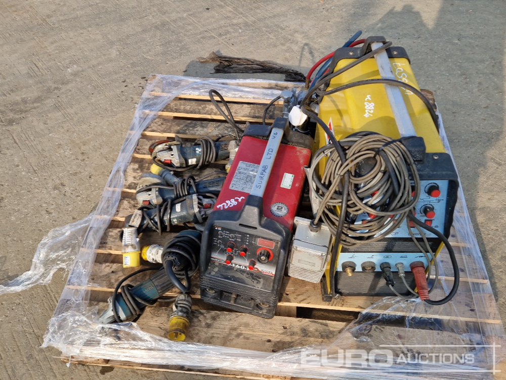 Construction equipment Cobel Welder Generator, Invertec V160 Welder Generator, Makita 110 Volt Angle Grinder (5 of): picture 8