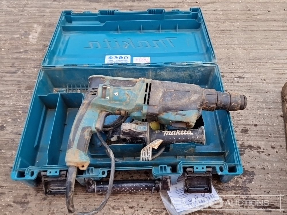 Construction equipment Makita 110Volt Impact Gun, 110Volt Hammer Drill, Battery Impact Gun (2 of), Battery Hammer Drill, Spectra Laser Level: picture 27