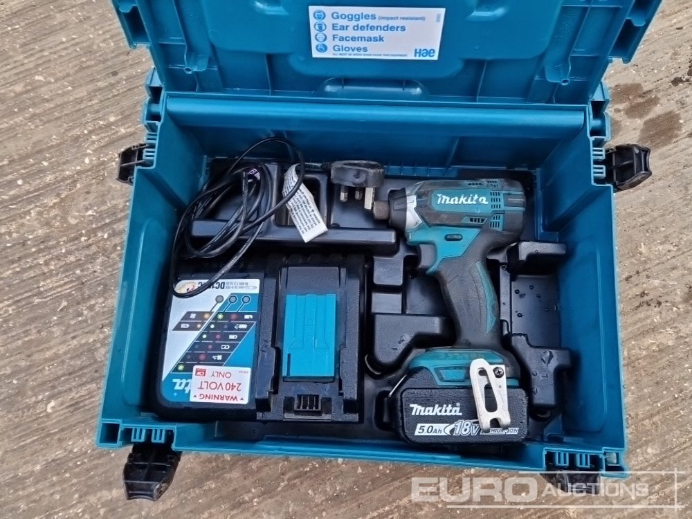 Construction equipment Makita 110Volt Impact Gun, 110Volt Hammer Drill, Battery Impact Gun (2 of), Battery Hammer Drill, Spectra Laser Level: picture 7