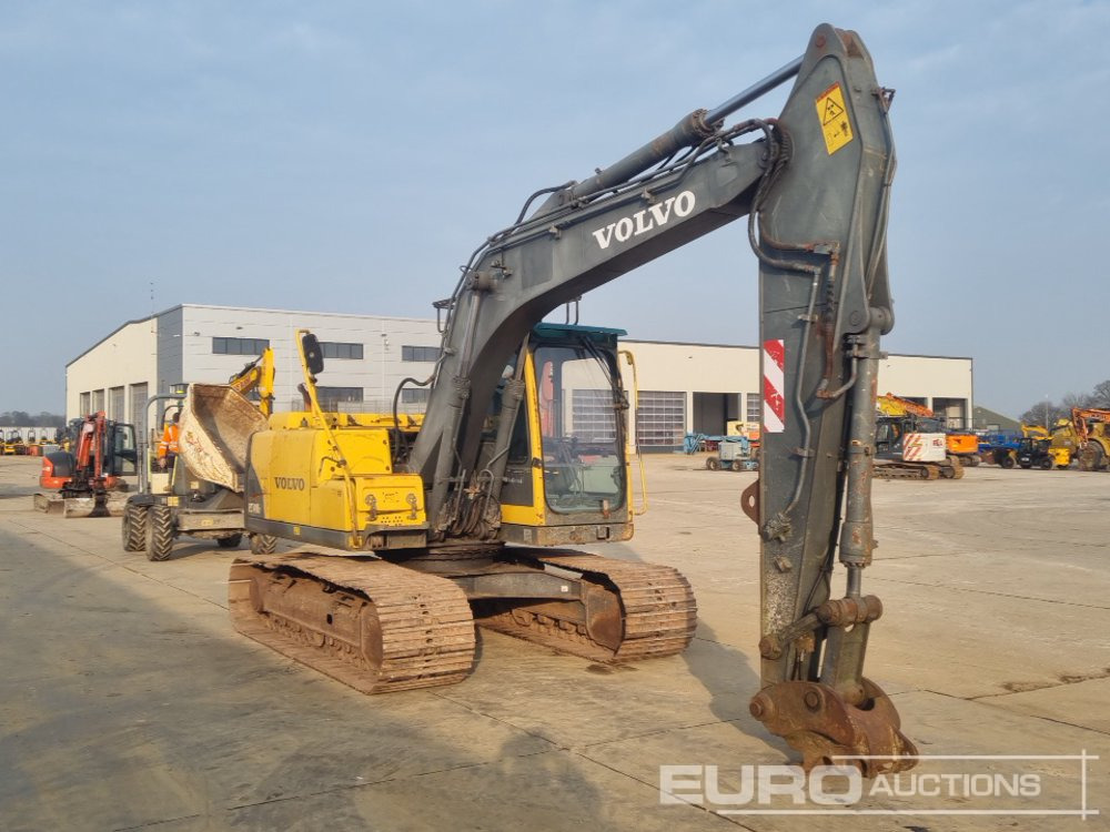 Crawler excavator Volvo EC140BLC: picture 7